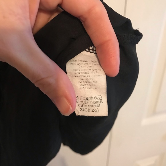 Racerback Ruffled Blouse - Picture 3 of 5